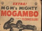 MGM's MOGAMBO ad- Gable, Gardner, Kelly 1953