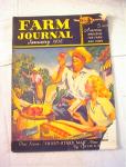 Jan,1936 Farm Journal Great illustrated cover