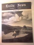 Exide News,NICE GOLF COVER,October.1933