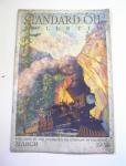 Standard Oil Bulletion,3/36,GREAT Train Cover