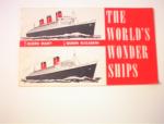 1959 The World's Wonder Ships/Queen Marry