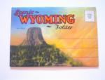 BEAUTIFUL 1950 Senic Folder Wyoming