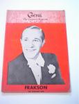 Genii The Conjurors Mag,6/61,Frakson cover