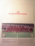 1981 St.Louis Cardinals Greetings Card