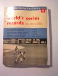 Sporting News World Series Records 1903/1956