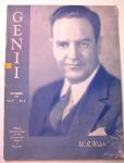 GENII, 11/1939, Vol.4-No.3. W. R. Walsh cover