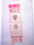 1991 Pirates vs. Western Division ChampTicket