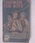 Handbook For Boys NORMAN ROCKWELL cover