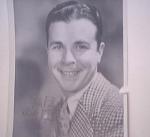 1950's Linen Photo of Dick Powell
