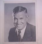 1950's Linen Photo of The Late Will Rogers