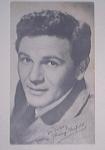 1950's Photo Print Post Card of Johnny Garfield
