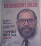 American Film 6/1988 Spielberg, COPPOLA Cover