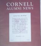 Cornell Alumni News 11/17/1938 Endowed Professorship
