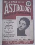 Astrology Forecast Magazine 12/1936 BOCCACCIO