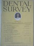 Dental Survey 1/1937 The Spanner Retainer