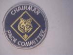 c 1980 CUB SCOUTS Chairman Pack Committee Patch