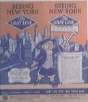 1949 The Gray Line Seeing New York Travel Guide