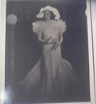 Vintage B/W Photo of a Beautiful ACTRESS Lovely Dress
