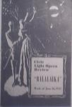 Civic Light Opera Review "BALALAIKA" 6/16/1947 Pgram