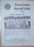 Pennsylvania Baseball Guide 1964- Hamburg Champs cov