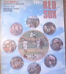 Red Sox 1973 2nd Ed Scorebook Mag Fenway Park