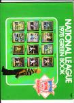 National League 1978 Green Book