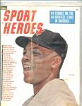 Sports Heroes,1964,Willie Mays cover