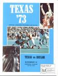 '73 Texas vs. Baylor, Nov. 10, Austin