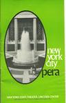 New York City Opera Playbill Sept.75'