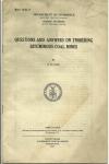 Q & A on Timbering Bituminous Coal Mines Booklet 1928