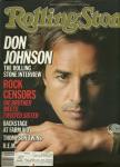 Rolling Stone Mag. 11/7/85, No.460 DON JOHNSON