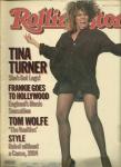 Rolling Stone Mag. 10/11/84 ,No.432 TINA TURNER