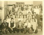 Bocce Ball B/W Team Picture circa 1940's