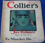 Collier's  Mag. March 1930 Fu Manchu's Daughter