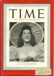 TIME MAGAZINE OCT 28,1940 ETHEL MERMAN COVER