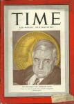 TIME MAGAZINE JAN.13,1941 SECRETAY JONES COVER