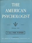 THE AMERICAN PSYCHOLOGIST FEBRUARY,1954