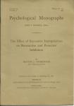 PSYCHOLOGICAL MONOGRAPHS WHOLE NO. 273,1945