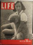 LIFE MAGAZINE APR 18,1938 PAULETTE GODDARD COVER