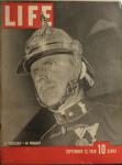 LIFE MAGAZINE SEPTEM 12,1938 PRUSSIAN IN HUNGARY. COVER