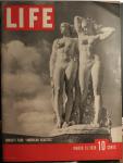 LIFE MAGAZINE MAR 13 ,1939 "AMERICAN BEAUTIES" COVER