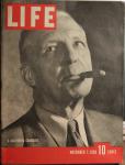LIFE MAGAZINE NOVEBER 7,1938 A CALIF CANDIDATE COVER
