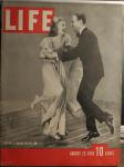 LIFE MAGAZINE AUGUST 22,1938 ASTAIRE & ROGERS. COVER