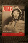 LIFE MAGAZINE DECEMBER 19,1938 MARY MARTIN COVER