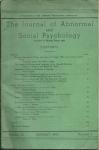 THE JOURNAL OF ABNORMAL AND SOCIAL PSYCH.JAN,1945