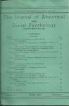 THE JOURNAL OF ABNORMAL AND SOCIAL PSYCH.JAN,1947