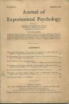 THE JOURNAL OF EXPERIMENTAL PSYCH.DECEMBER,1946