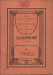 SAXOPHONE STUDY BOOK CIRCA 1920'S