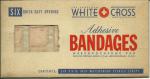 WHITE CROSS BANDAGES CIRCA 1940'S
