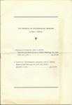 TWO REPRINTS ON PSYCHOSOMATIC PROBLEMS. 1943